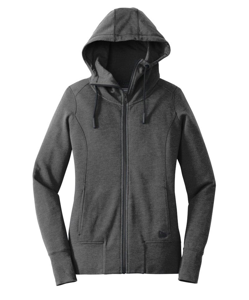 りーぬ New Era - Women's Tri-Blend Fleece Full-Zip Hoodie