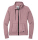 New Era Sweatshirts XS / Dusty Mauve Heather New Era - Women's Performance Terry Full-Zip Cowl