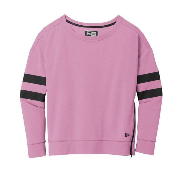 New Era Sweatshirts XS / Lilac Heather New Era - Women's Tri-Blend Fleece Varsity Crew