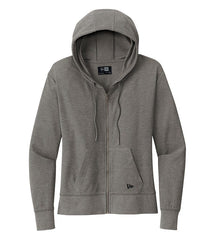 New Era Sweatshirts XS / Shadow Grey Heather New Era - Women's Thermal Full-Zip Hoodie