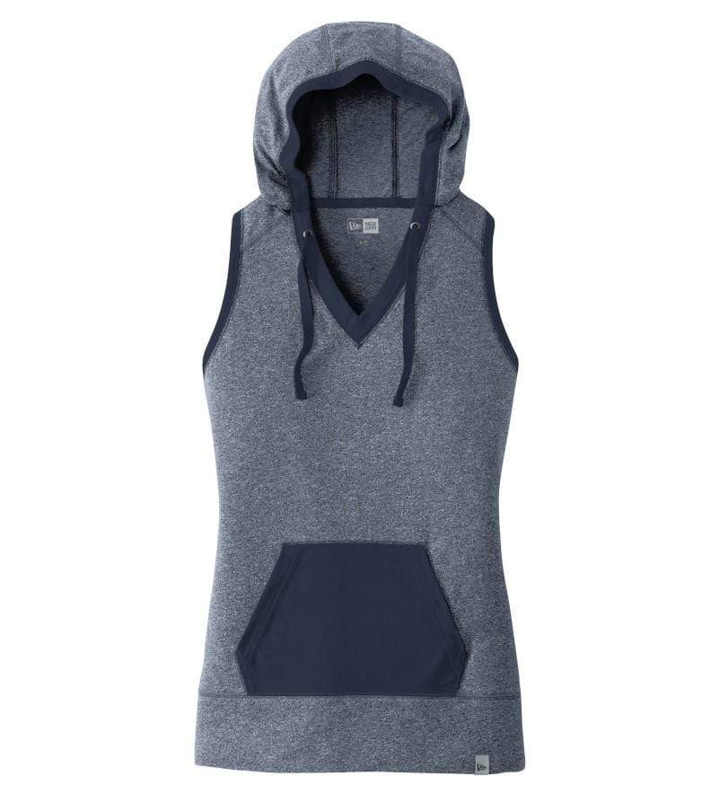 New Era Sweatshirts XS / True Navy Twist/True Navy New Era - Women's Heritage Blend Hoodie Tank