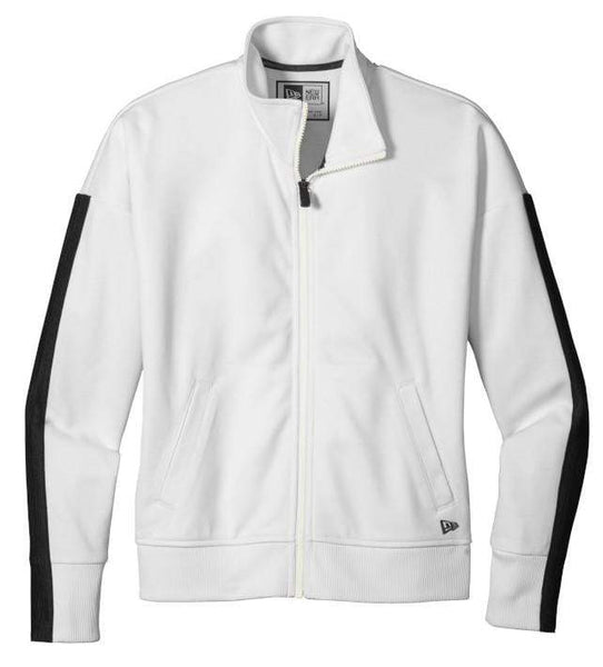 New Era Sweatshirts XS / White/Black New Era - Women's Track Jacket
