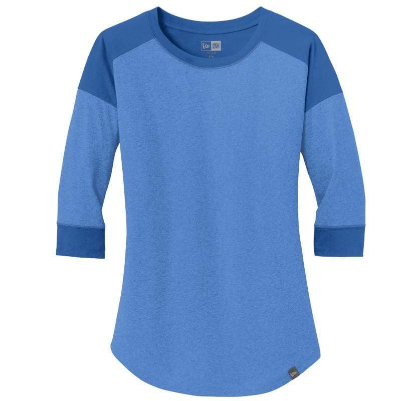 New Era Mens Heritage Blend 3/4 Sleeve Baseball Raglan T-Shirt