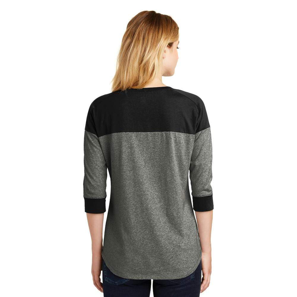 New Era T-shirts New Era - Women's Heritage Blend 3/4-Sleeve Baseball Raglan Tee