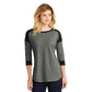 New Era T-shirts New Era - Women's Heritage Blend 3/4-Sleeve Baseball Raglan Tee