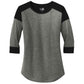 New Era T-shirts New Era - Women's Heritage Blend 3/4-Sleeve Baseball Raglan Tee