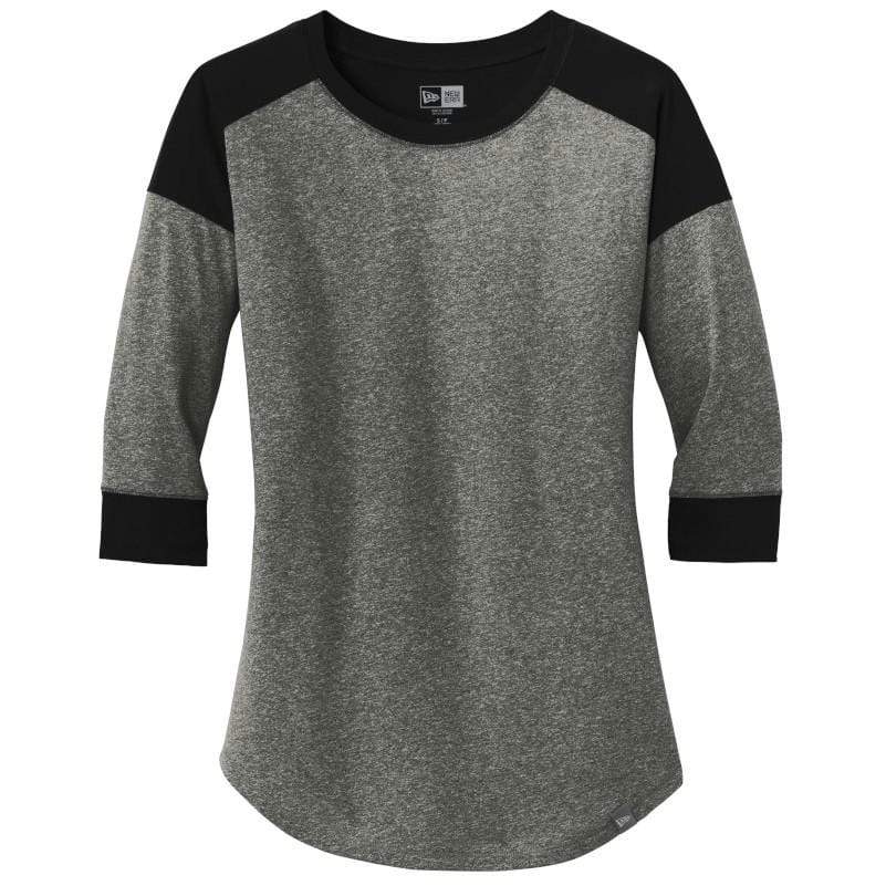 New Era T-shirts New Era - Women's Heritage Blend 3/4-Sleeve Baseball Raglan Tee