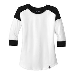 New Era T-shirts New Era - Women's Heritage Blend 3/4-Sleeve Baseball Raglan Tee