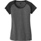 New Era T-shirts XS / Black/Black Twist New Era - Women's Heritage Blend Varsity Tee