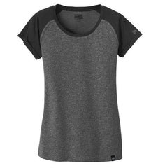 New Era T-shirts XS / Black/Black Twist New Era - Women's Heritage Blend Varsity Tee