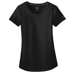 New Era T-shirts XS / Black Solid New Era - Women's Series Performance Scoop Tee