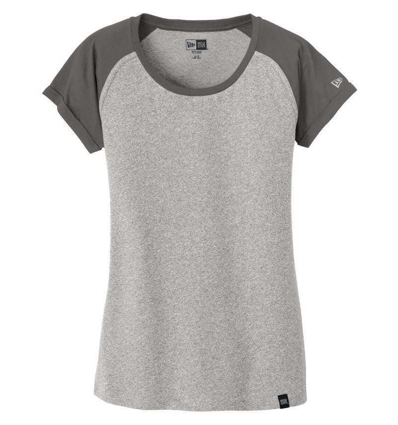 New Era T-shirts XS / Graphite/Light Graphite Twist New Era - Women's Heritage Blend Varsity Tee