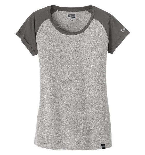 New Era T-shirts XS / Graphite/Light Graphite Twist New Era - Women's Heritage Blend Varsity Tee
