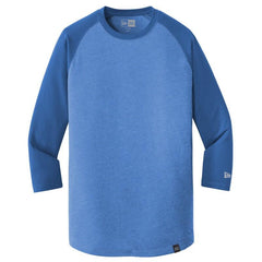 New Era T-shirts XS / Royal/Royal Heather New Era - Mens Heritage Blend 3/4-Sleeve Baseball Raglan Tee