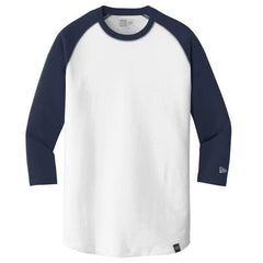New Era T-shirts XS / True Navy/White New Era - Men's Heritage Blend 3/4-Sleeve Baseball Raglan Tee
