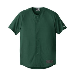 New Era Woven Shirts XS / Dark Green New Era - Men's Diamond Era Full-Button Jersey
