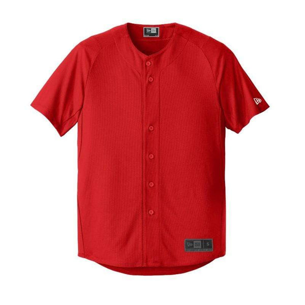 New Era Woven Shirts XS / Scarlet New Era - Men's Diamond Era Full-Button Jersey