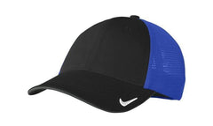 Nike Headwear S/M / Black/Game Royal Nike - Dri-FIT Mesh Back Cap