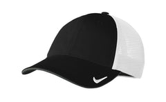 Nike Headwear S/M / Black/White Nike - Dri-FIT Mesh Back Cap