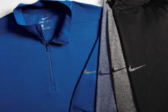 Nike - Men's Dri-FIT Solid 1/2-Zip Cover-Up