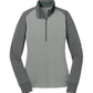 Nike Layering S / Athletic Grey Heather/Dark Grey Nike - Women's Dri-FIT 1/2-Zip Cover-Up