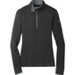 Nike Layering S / Black/Dark Grey Nike - Women's Dri-FIT Stretch 1/2-Zip Cover-Up