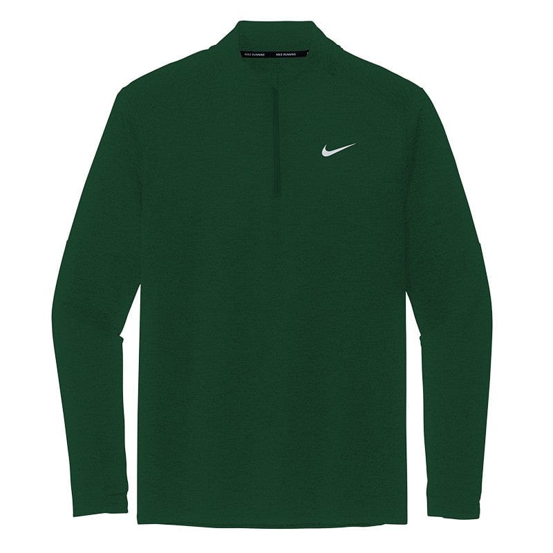 Nike Layering S / Dark Green Nike - Men's Dri-FIT Element 1/2-Zip Top