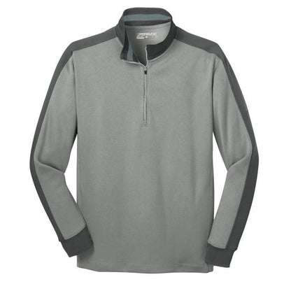 Nike Layering XS / Athletic Grey Heather/Dark Grey Nike - Men's Dri-FIT 1/2-Zip Cover-Up