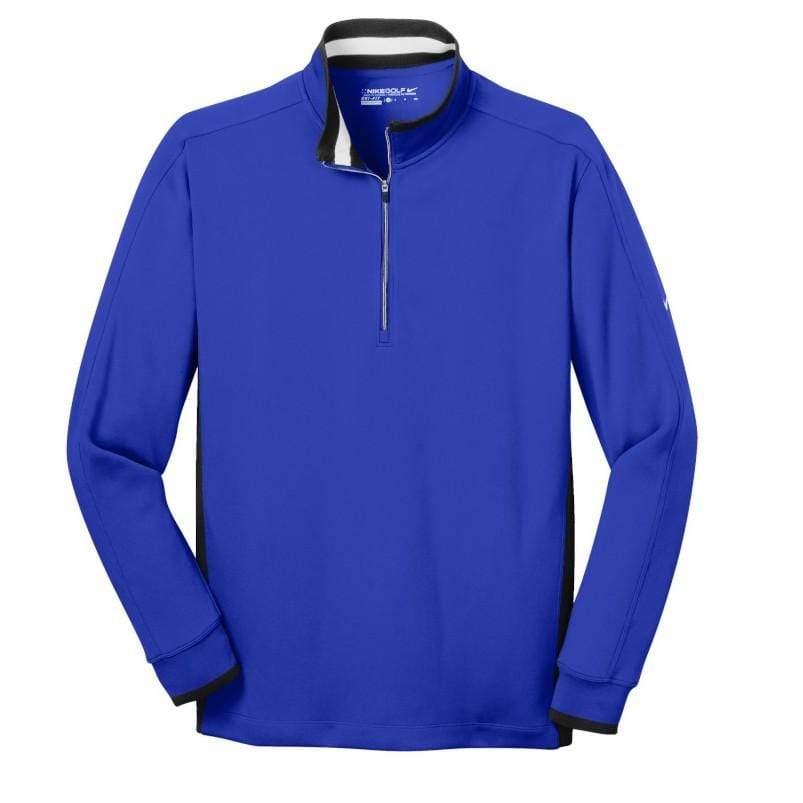 Nike Layering XS / Game Royal/Black/White Nike - Men's Dri-FIT 1/2-Zip Cover-Up