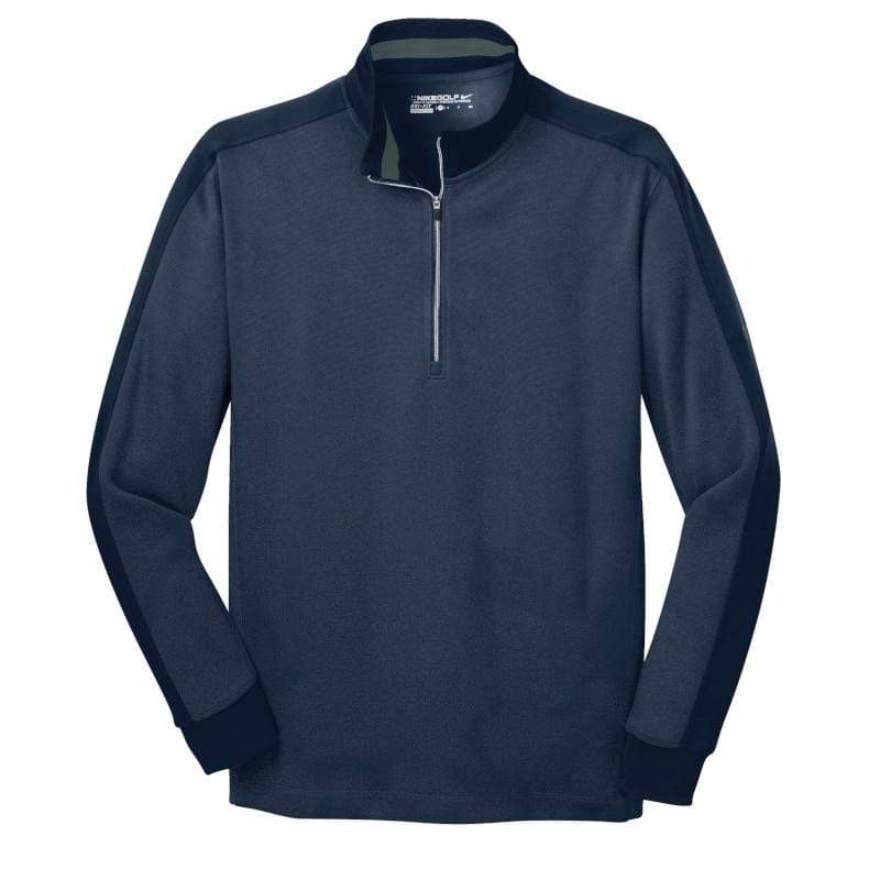 Nike Layering XS / Midnight Navy Heather/Midnight Navy Nike - Men's Dri-FIT 1/2-Zip Cover-Up