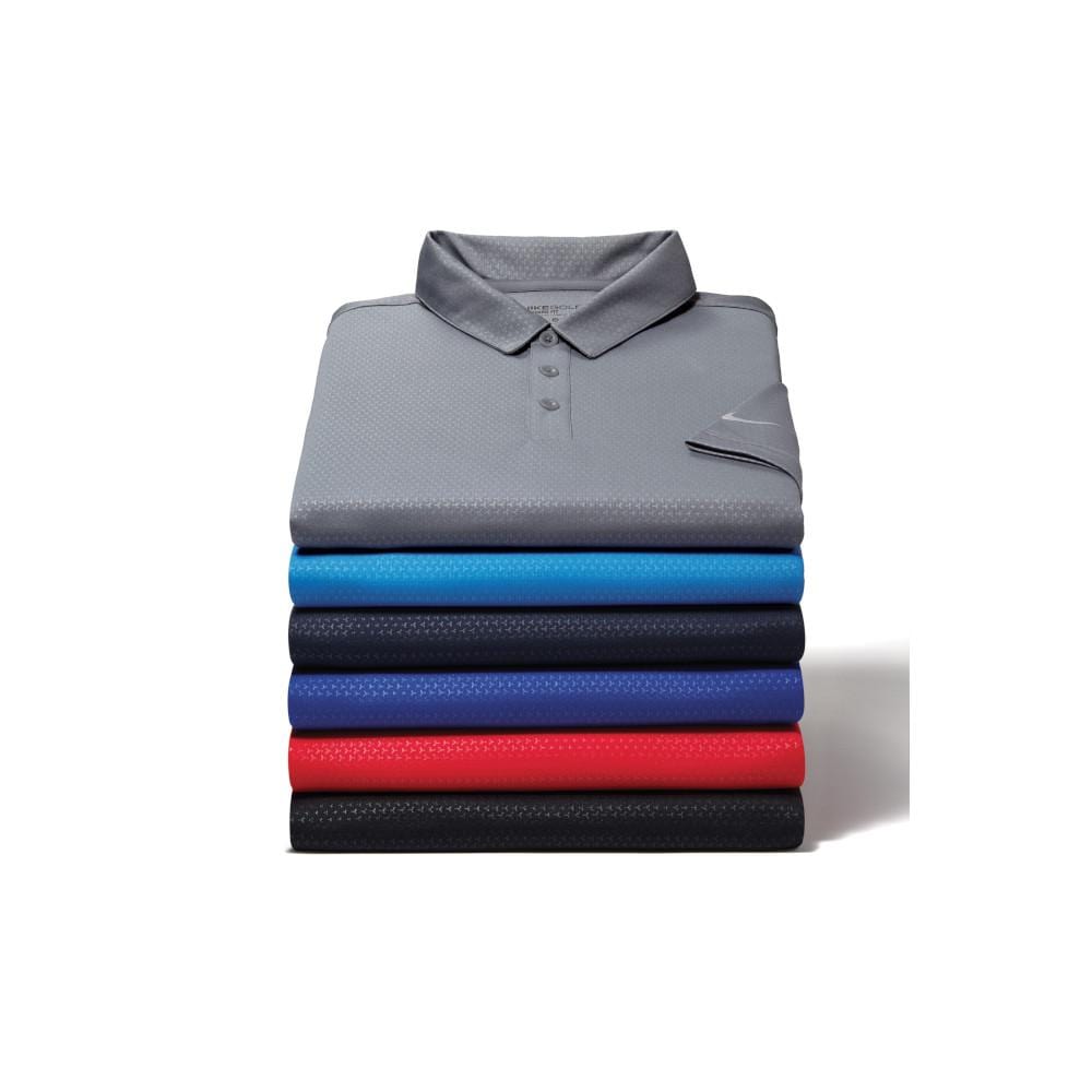 Nike - Men's Dri-FIT Embossed Tri-Blade Polo Threadfellows Nike - Men's Dri-FIT Embossed Tri-Blade Polo Threadfellows