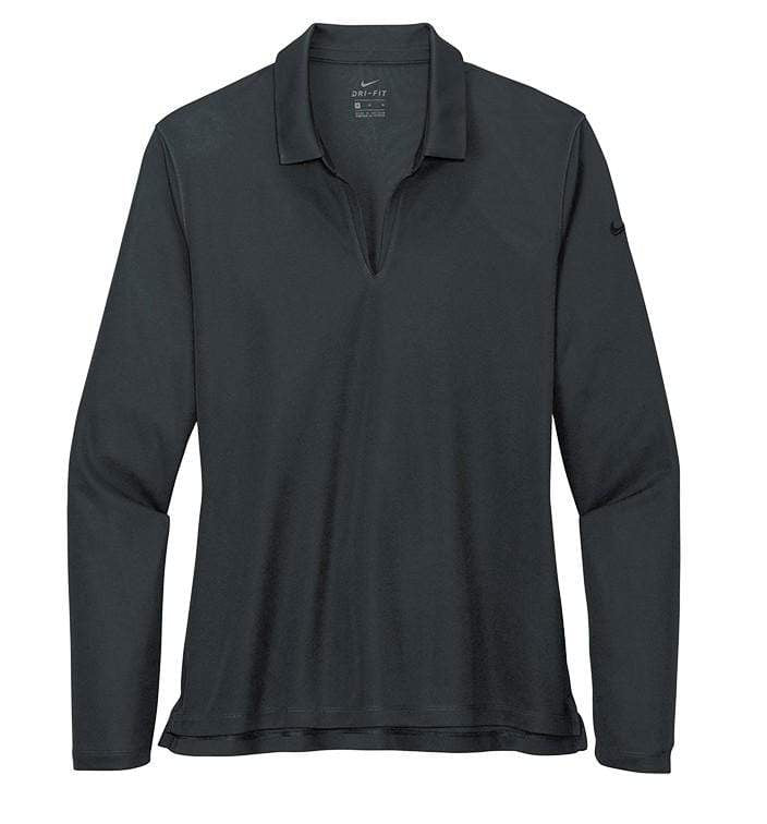 Nike - Women\'s Dri-FIT Micro Pique 2.0 Long Sleeve Polo – Threadfellows | Poloshirts