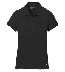 Nike Polos S / Black Nike - Women's Dri-FIT Solid Icon Pique Modern Fit Polo