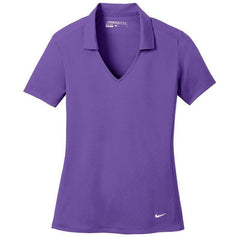 Nike Polos S / Court Purple Nike - Women's Dri-FIT Vertical Mesh Polo