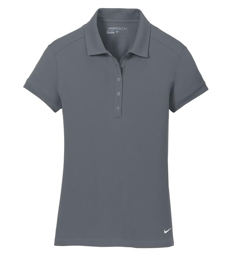Nike Polos S / Dark Grey Nike - Women's Dri-FIT Solid Icon Pique Modern Fit Polo
