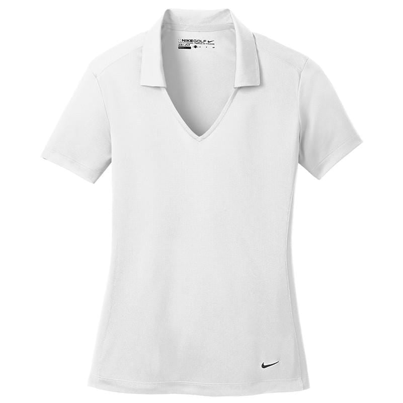 Nike Polos S / White Nike - Women's Dri-FIT Vertical Mesh Polo