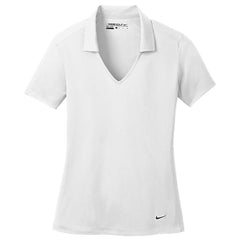 Nike Polos S / White Nike - Women's Dri-FIT Vertical Mesh Polo