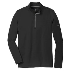 Nike Polos XS / Black/Dark Grey Nike - Men's Dri-FIT Stretch 1/2-Zip Cover-Up