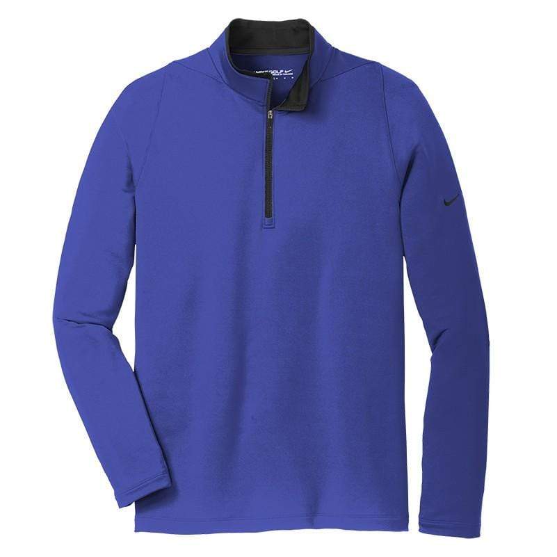 Nike Polos XS / Deep Royal Blue/Black Nike - Men's Dri-FIT Stretch 1/2-Zip Cover-Up