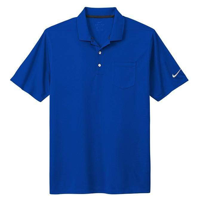 Nike Polos XS / Game Royal Nike - Men's Dri-FIT Micro Pique 2.0 Pocket Polo