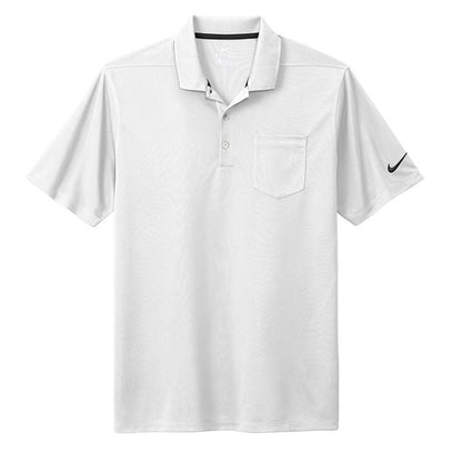 Nike Polos XS / White Nike - Men's Dri-FIT Micro Pique 2.0 Pocket Polo