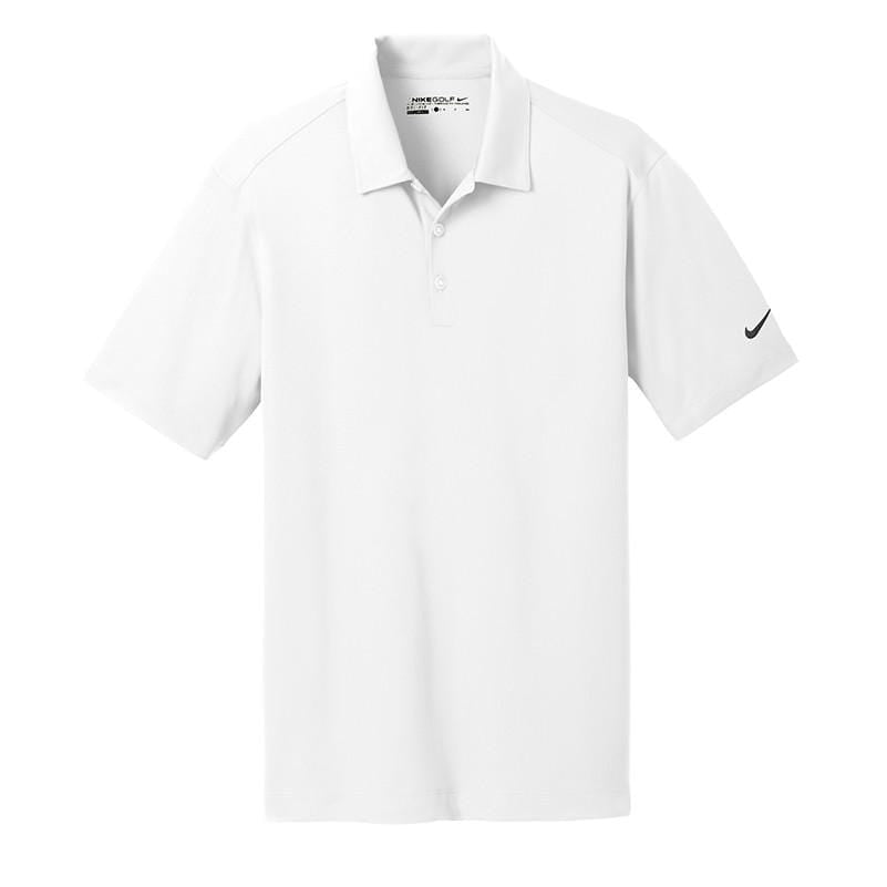 Nike Polos XS / White Nike - Men's Dri-FIT Vertical Mesh Polo