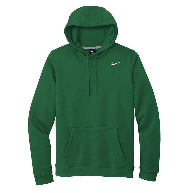 Green nike shop pullover hoodie