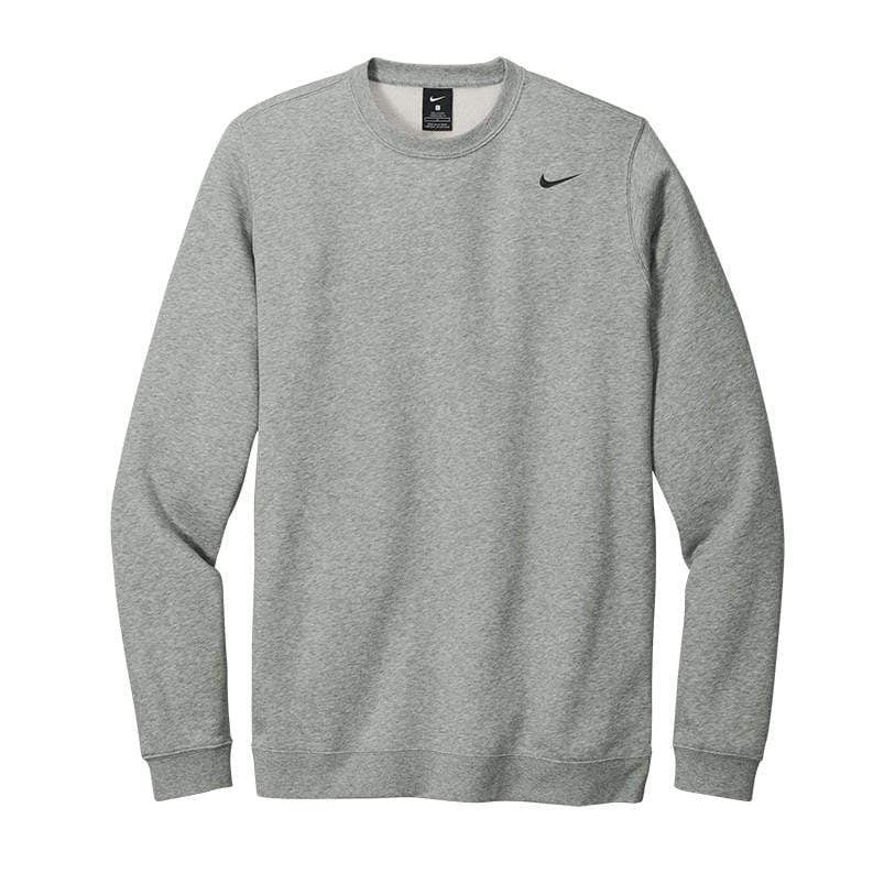 Nike Sweatshirts S / Dark Grey Heather Nike - Men's Club Crew Fleece Sweatshirt