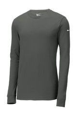 Nike T-shirts XS / Anthracite Nike - Men's Core Cotton Long Sleeve Tee