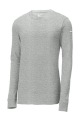 Nike T-shirts XS / Dark Grey Heather Nike - Men's Core Cotton Long Sleeve Tee