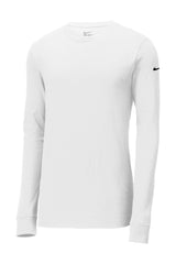 Nike T-shirts XS / White Nike - Men's Core Cotton Long Sleeve Tee
