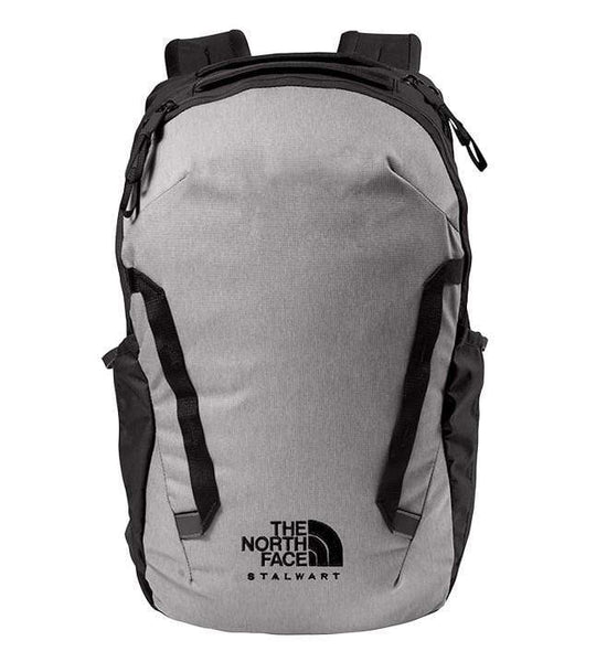The North Face NF0A52S6 Stalwart Backpack, Mid Grey Dark Heather/ TNF Black / OSFA