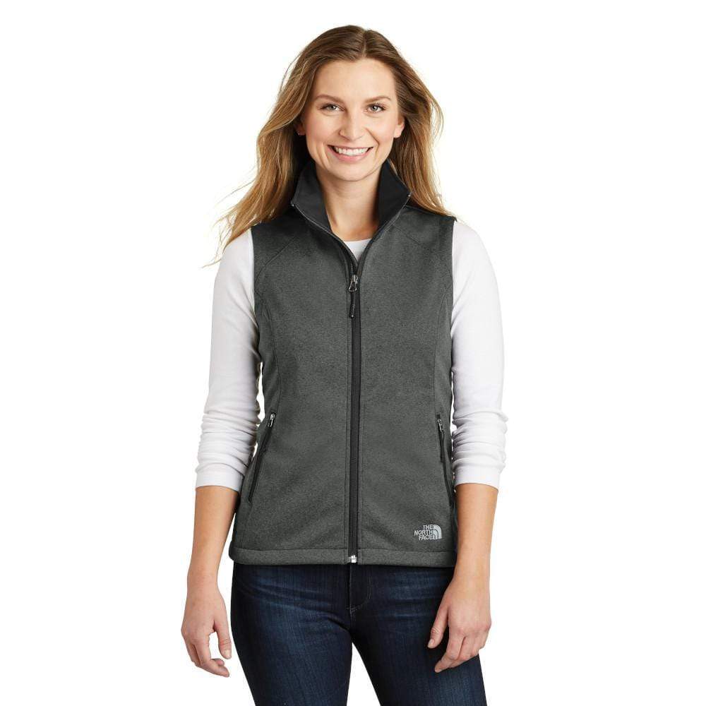 The North Face NF0A3LH1 Women's Ridgewall Soft Shell Vest, TNF Black / 2XL