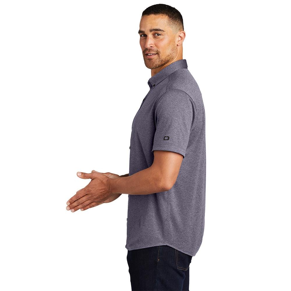 OGIO Polos OGIO - Men's Gravitate Full-Button Polo